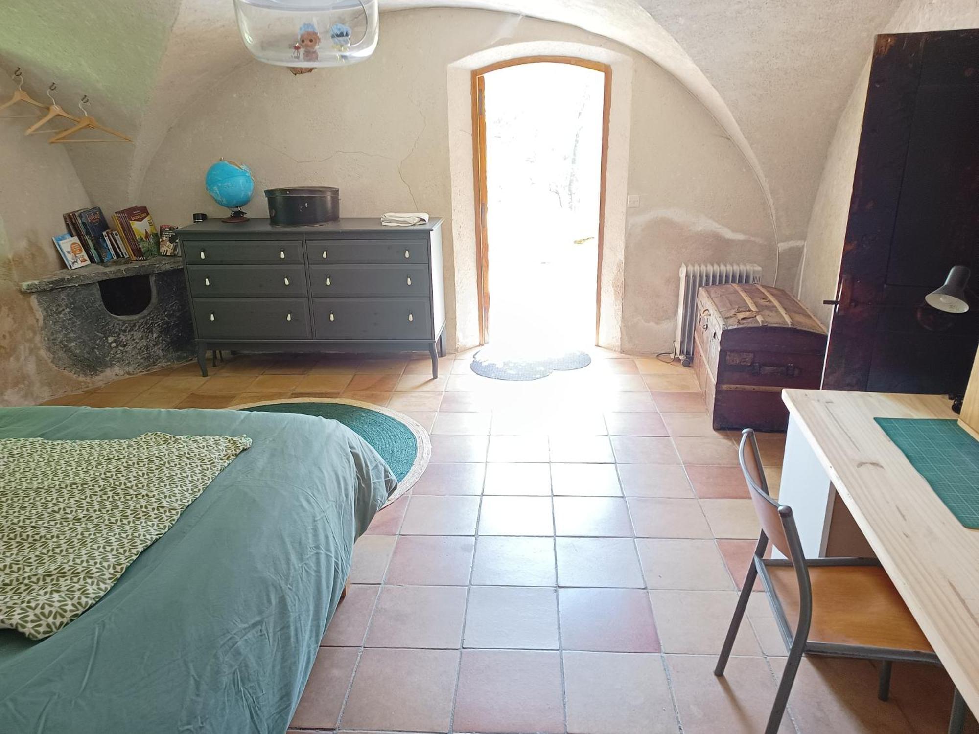 Chambre Ou Gite Dans Une Maison De Montagne - De Suzon A Zelie Entraigues  Værelse billede